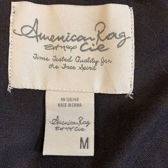 ❤️Last Chance American Rag cotton 3/4 sleeve jacket size M - Picture 9 of 11